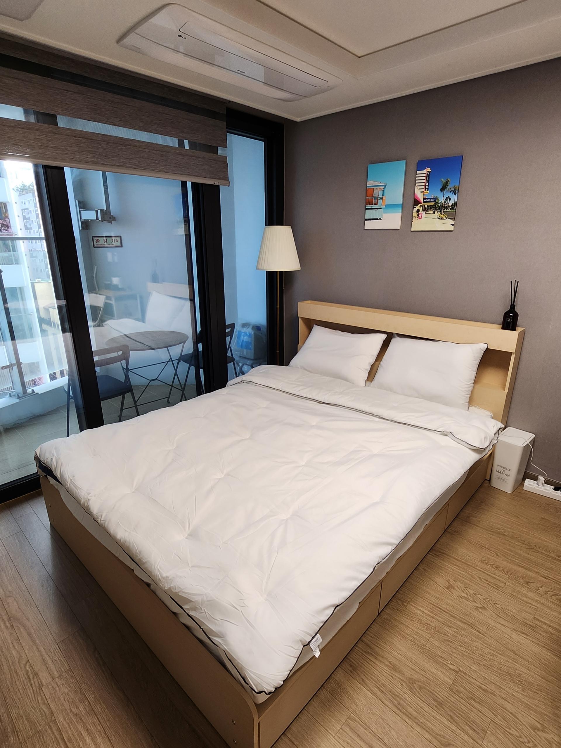 광안동 단기임대 바닷가 바로 앞 신축 풀옵션 오피스텔