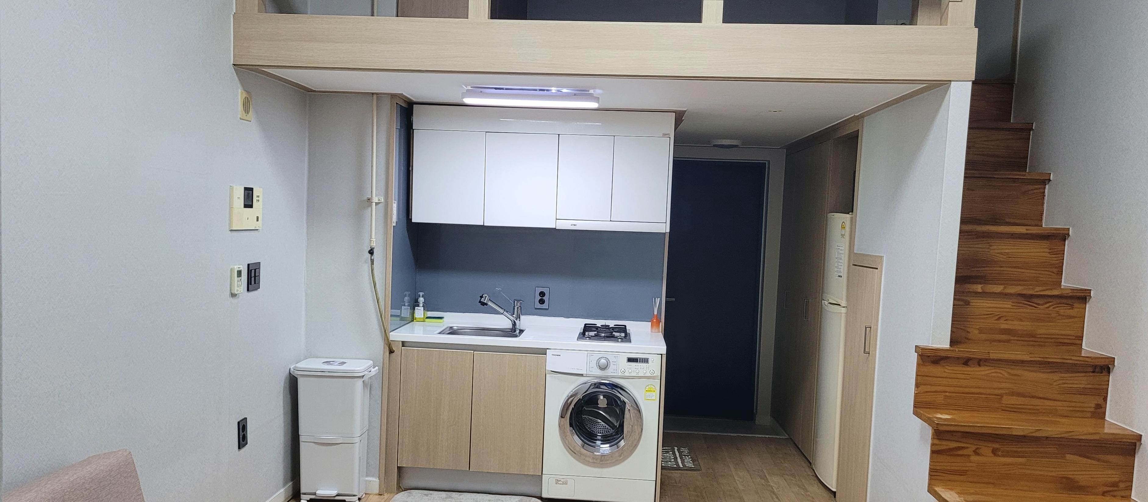 부평역 편리한 풀옵션 복층 숙소 사진 2