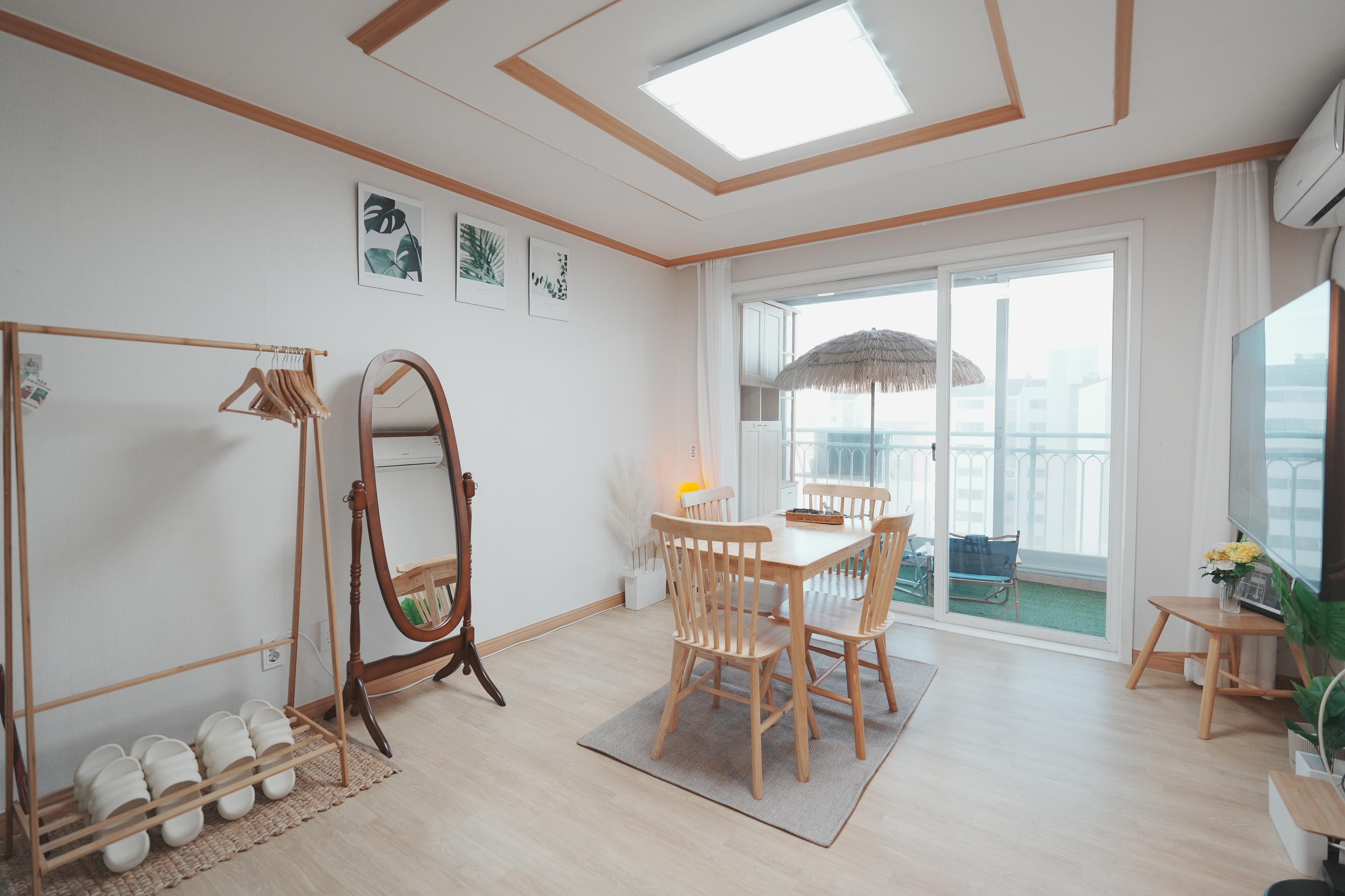 덕정동 단기임대 덕정역/6인까지가능/탑층뷰