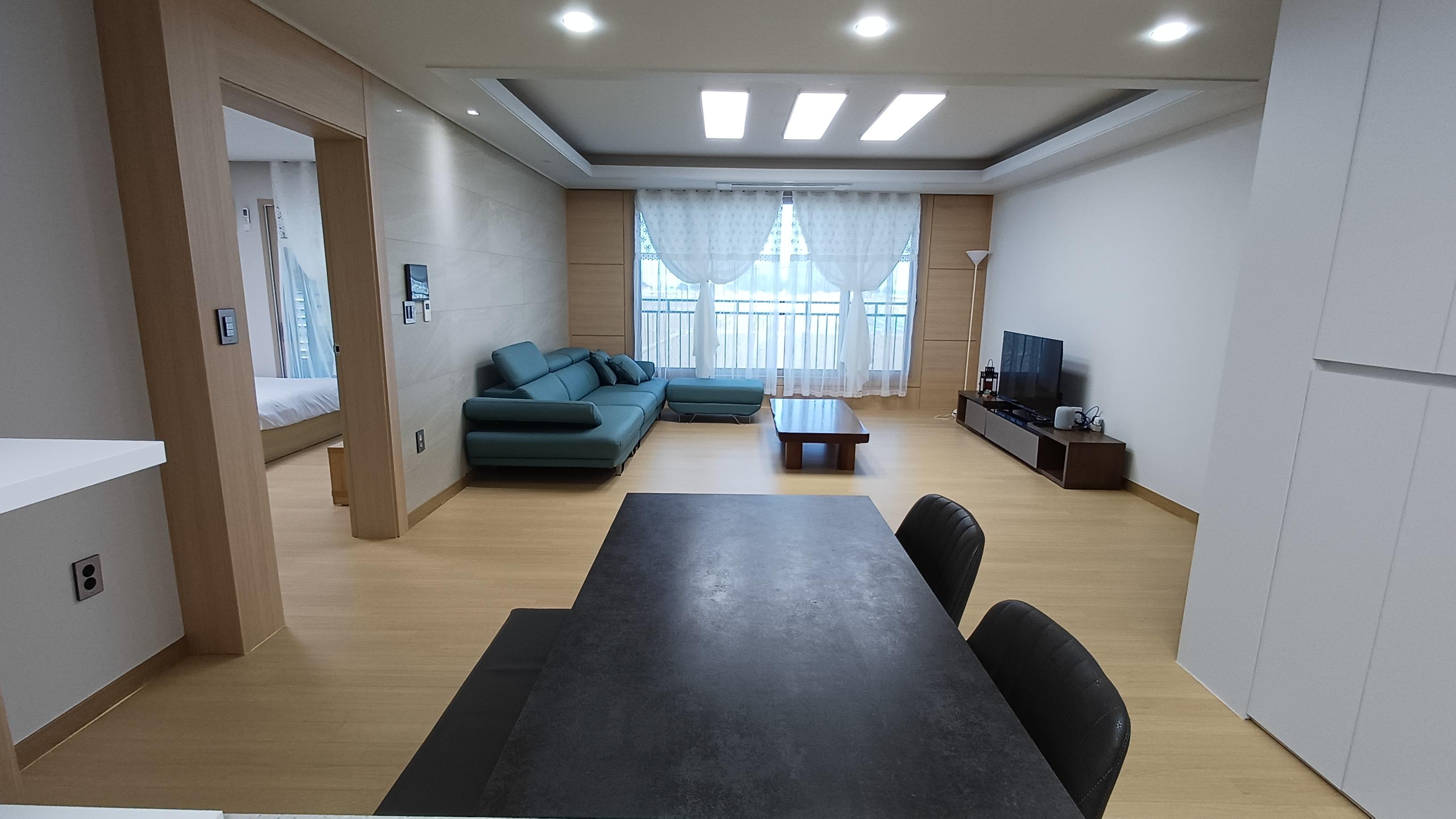 교가리 단기임대 삼척맹방풀옵션3룸2층동해바다뷰