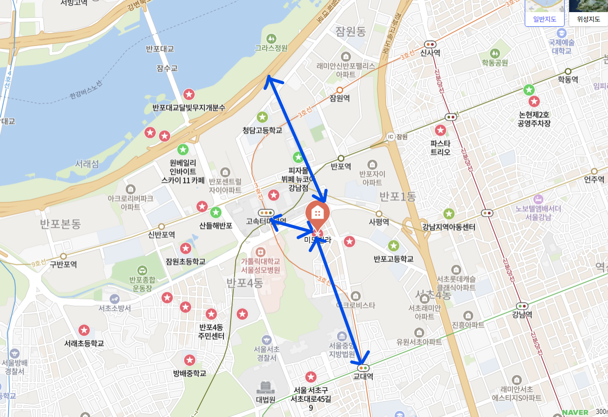 고속터미널 역세권 도보 7분 풀옵션 사진 5
